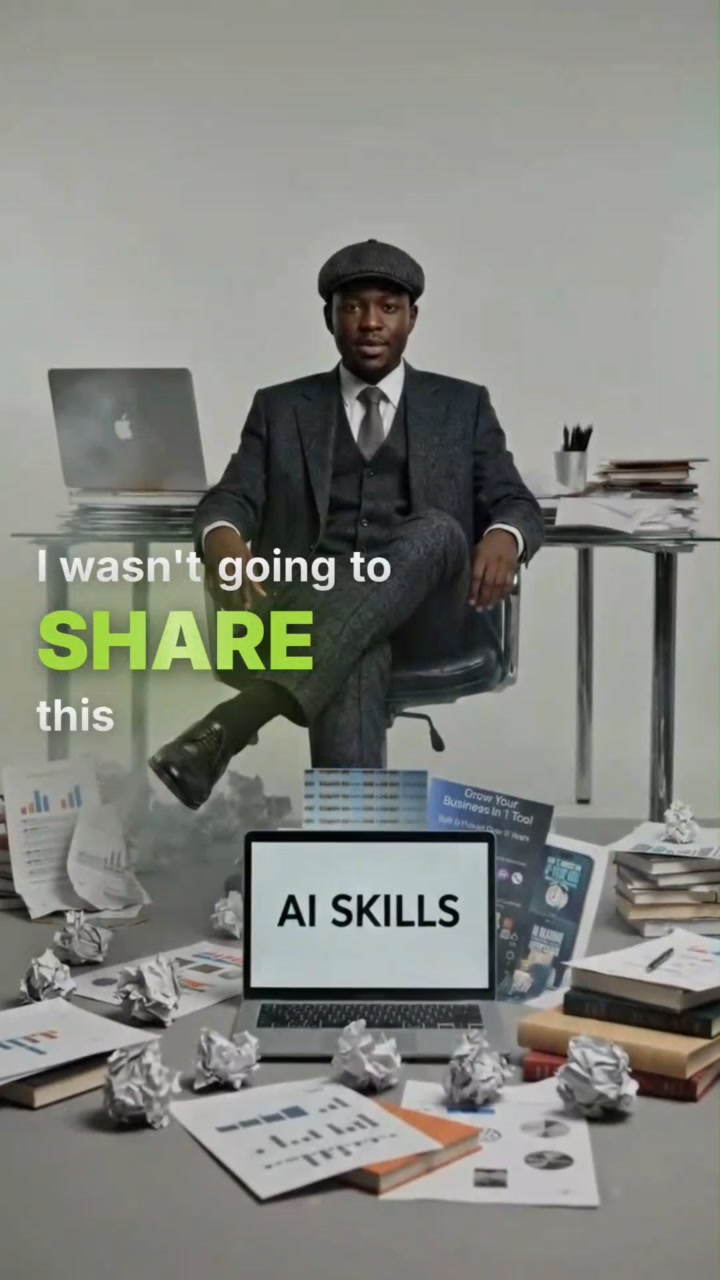 Concept poster for Stop Collecting Skills. Start Building.